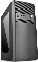 Κουτί Η/Υ F56A Midi Black Window Usb 3.0