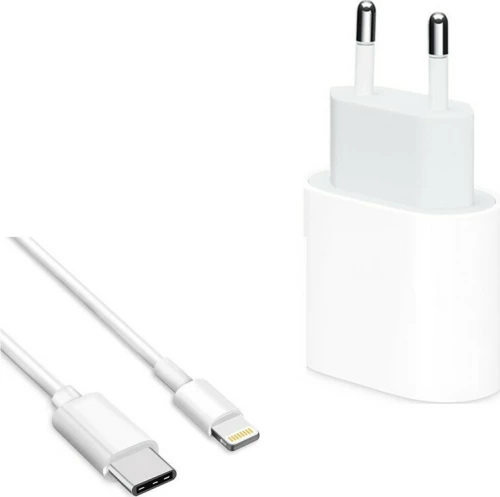 Lightning Cable & USB Wall Adapter Λευκό (H743)