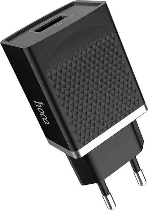 Hoco USB Wall Adapter Μαύρο (C42A)