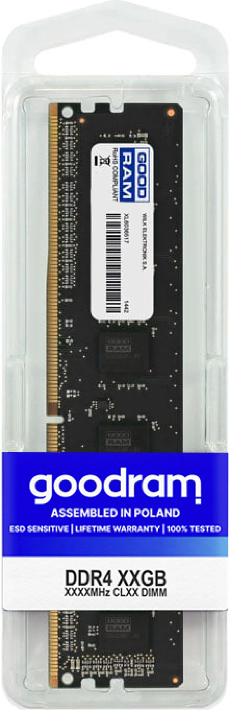 GoodRAM 16GB DDR4-2666MHz (GR2666D464L19-16G)