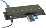 Lindy 7 Port Industrial USB 3.0 Hub