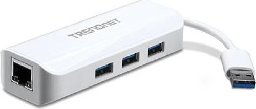 Adapter Trendnet Usb 3.0 To 1 Gbit Ethernet Adapter And 3X Usb 3.0