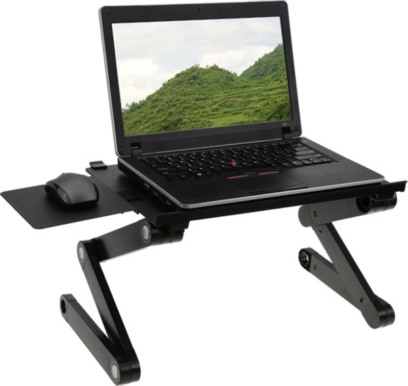 Smart Foldable T6 Table Black