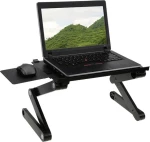 Smart Foldable T6 Table Black
