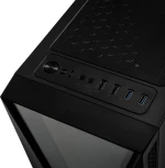 Kolink Void Rgb Midi-Tower - Black - Tempered Glass Window