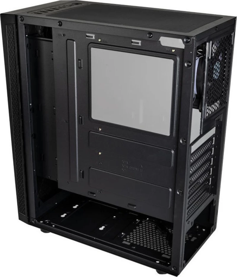 Kolink Void Rgb Midi-Tower - Black - Tempered Glass Window