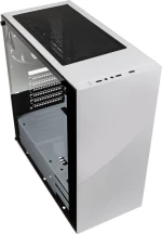 Kolink Stronghold Midi-Tower, Tempered Glass PC Case - white