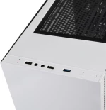 Kolink Stronghold Midi-Tower, Tempered Glass PC Case - white