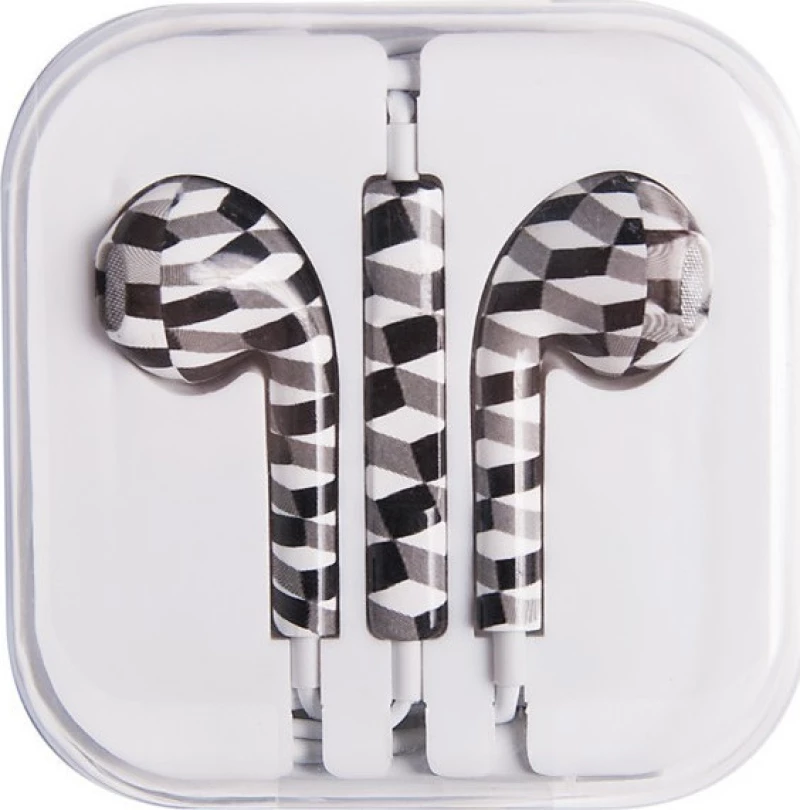 XT064 Earbuds Handsfree με Βύσμα 3.5mm Μαύρο