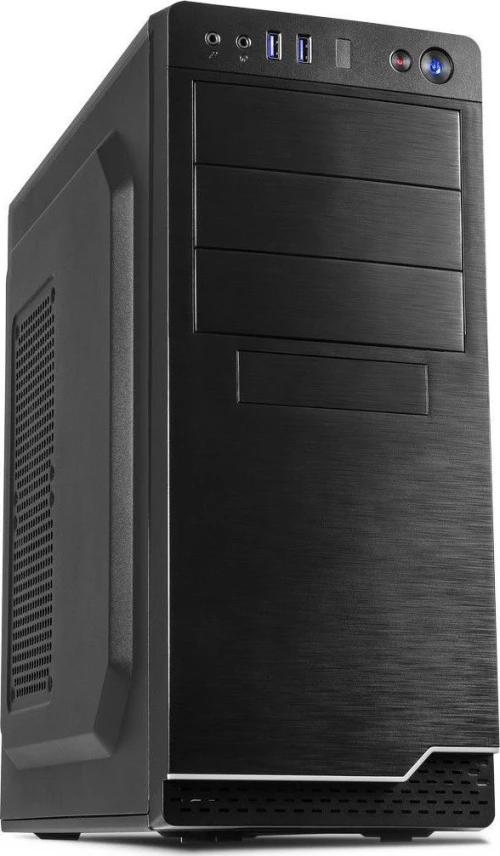 Inter-Tech It-5916 Πύργος Μαύρος (Μαύρο) 500 W