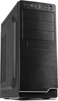Inter-Tech It-5916 Πύργος Μαύρος (Μαύρο) 500 W
