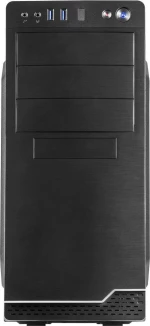 Inter-Tech It-5916 Πύργος Μαύρος (Μαύρο) 500 W