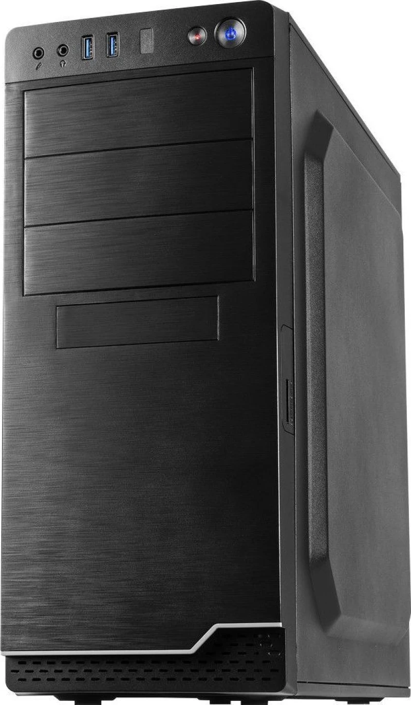 Inter-Tech It-5916 Πύργος Μαύρος (Μαύρο) 500 W