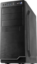 Inter-Tech It-5916 Πύργος Μαύρος (Μαύρο) 500 W