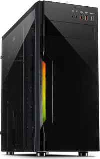 Inter-Tech B-42 Rgb Πύργος Μαύρος (Μαύρο)