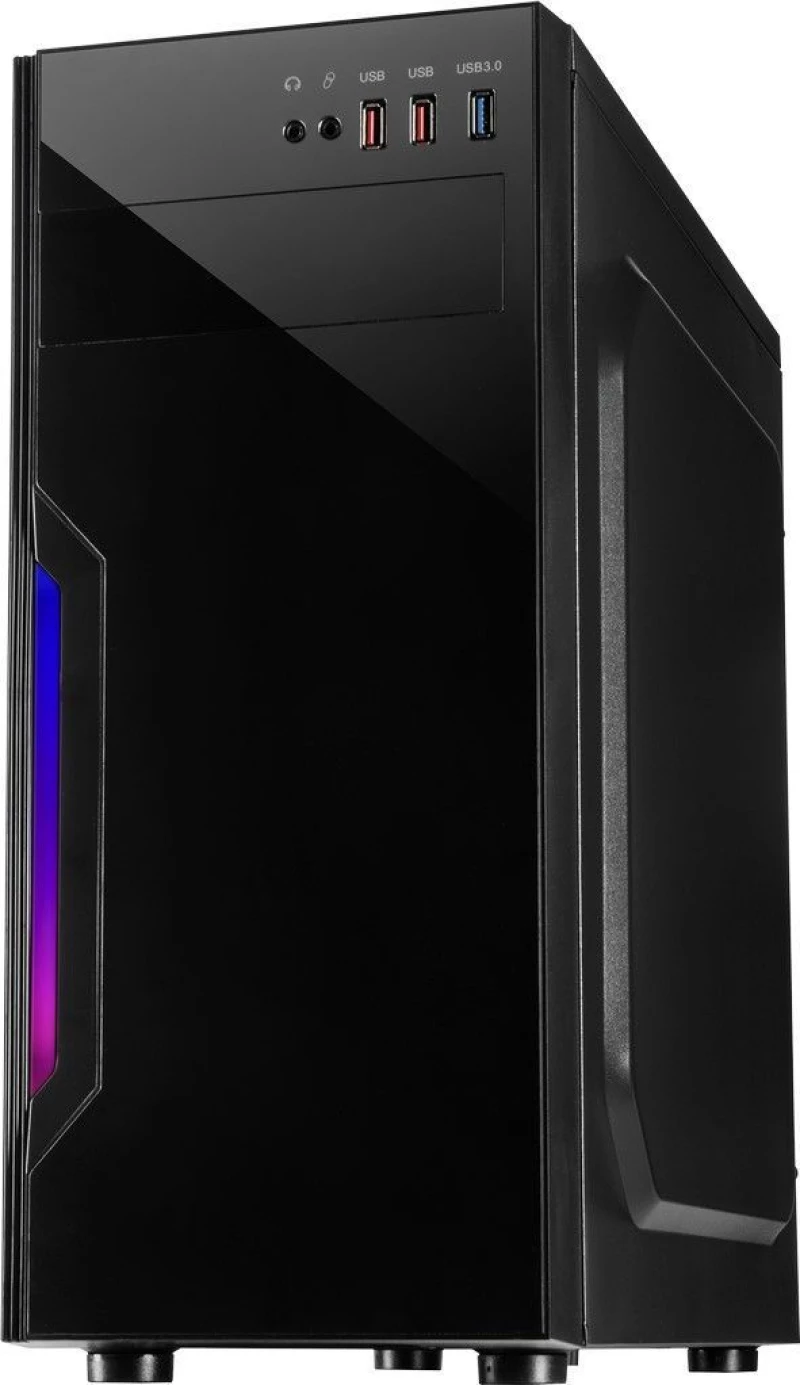 Inter-Tech B-42 Rgb Πύργος Μαύρος (Μαύρο)