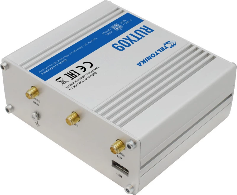 Teltonika Lte-A Cat6 Cellular Iot Dual Sim Router, Eu Type (Rutx09)