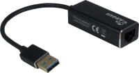 Inter-Tech Argus It-810 Usb 3.0 Rj-45 Μαύρος (Μαύρο)