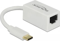 Αντάπτορας Δικτύου Usb Delock Superspeed To Gigabit Lan White
