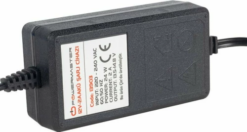 POWERMASTER PM-12200 BATTERY CHARGER 12V/2A