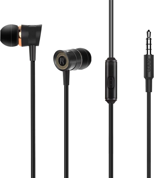 Hoco M37 Pleasant Sound In-ear Handsfree με Βύσμα 3.5mm Μαύρο