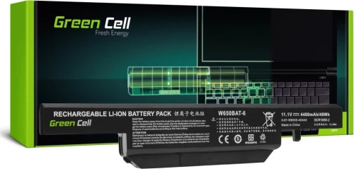 Green Cell Μπαταρία για Clevo (W650/W670)