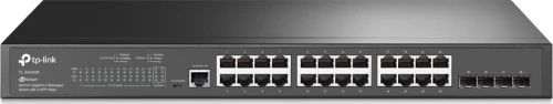 Tp-Link Jetstream 24-Port Gigabit L2 Managed Switch With 4 Sfp Slots Tl-Sg3428 V2