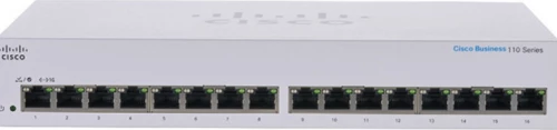 Cisco Cbs110 Unmanaged L2 Gigabit Ethernet (10/100/1000) 1U Grey