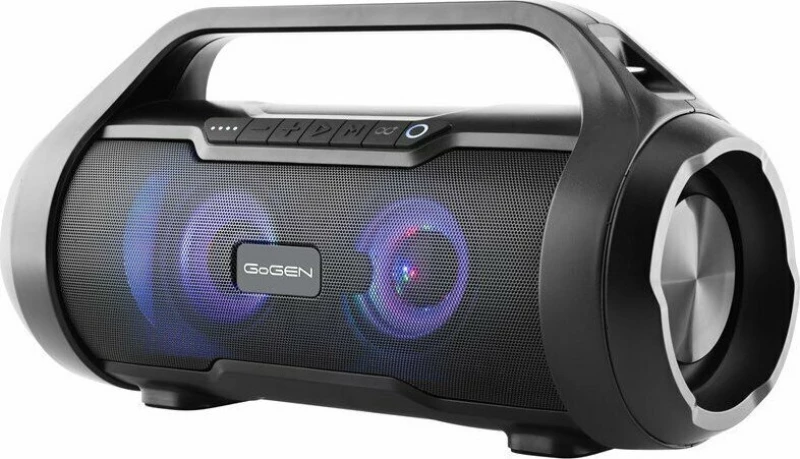 GoGEN ORBEE BPS 340 Ηχείο Bluetooth 40W με Ραδιόφωνο και 15 ώρες Λειτουργίας Black