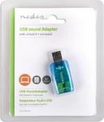 Εξωτερική Κάρτα Ήχου Nedis USCR10051BU