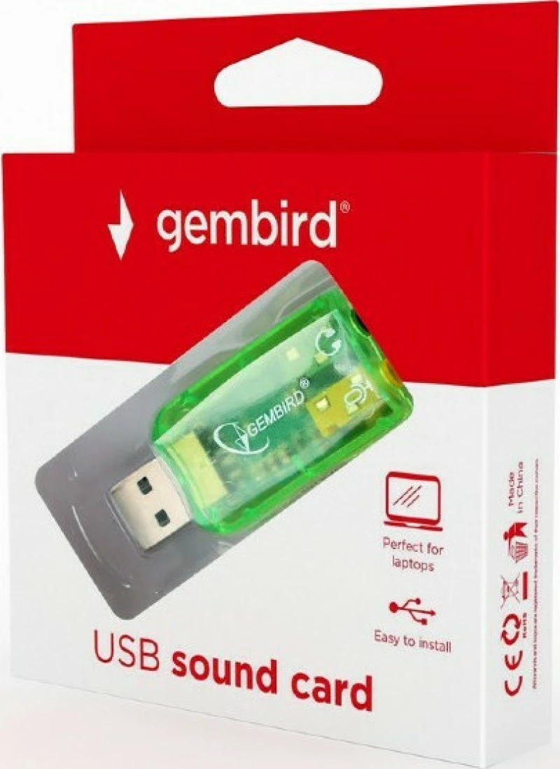 Gembird USB Sound card Virtus