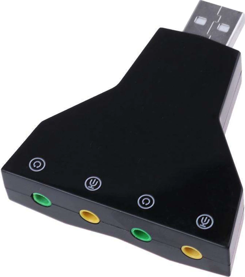 Powertech Usb Κάρτα Ήχου 7.1Ch, Με Έξοδο Μικρόφωνου Και Ακουστικού