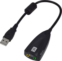 Powertech Usb Κάρτα Ήχου Slot-021, 5Hv2, Virtual 7.1 Channels