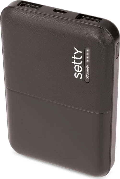Setty GSM043159 5000mAh Μαύρο