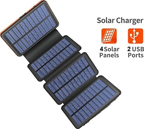 Ηλιακό Power Bank Solar Charger 30800mAh LY-24173