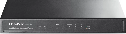 TP-Link TL-R470T+ v4.0, ​5-port Multi-Wan Router for Small Office and Net Cafe