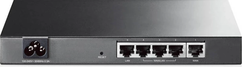 TP-Link TL-R470T+ v4.0, ​5-port Multi-Wan Router for Small Office and Net Cafe