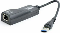 Usb Gembird (Nic-U3-02) Gigabit Lan Adapter - Black Nic-U3-02