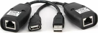 Gembird Usb Extender Up To 30 M Rj-45 Black