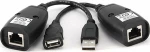 Gembird Usb Extender Up To 30 M Rj-45 Black