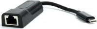 Cablexpert A-Cm-Lan-01 Usb-C Προσαρμογέας Δικτύου Gigabit Network Μαύρο A-Cm-Lan-01