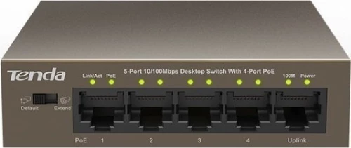 Fast Εthernet 5 Port Switch Tenda Poe Tef1105P Tef1105P