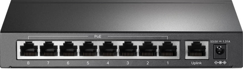 Tp-Link Tl-Sf1009P 9-Port 10/100Mbps Desktop Switch With 8-Port Poe+
