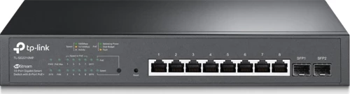 Tp Link Tl-Sg2210Mp V1 Jetstream 10-Port Gigabit Smart Switch With 8-Port Poe+