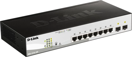 Dlink Switch Dgs-1210-10P 10 Ports 10/100/1000Mbps Poe