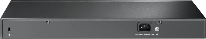TP-LINK 16-Port 10/100 Mbps + 2-Port Gigabit Rackmount PoE Switch with 16-Port PoE+