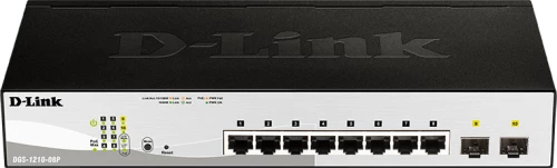 Dlink Dgs-1210-08P Desktop Poe Smart Switch