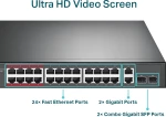Switch Tp-Link Tl-Sl1226P 24-Port Gigabit Smart Tl-Sl1226P