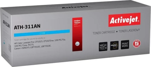 Active Jet Συμβατό Toner Canon CRG-729C Cyan
