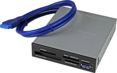 Front Panel Startech Usb 3.0 Internal Card Reader With Uhs-Ii Support